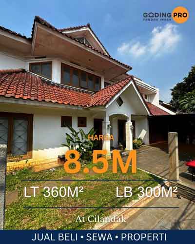 Rumah Dekat MRT Dan Trans Jakarta Di Cilandak